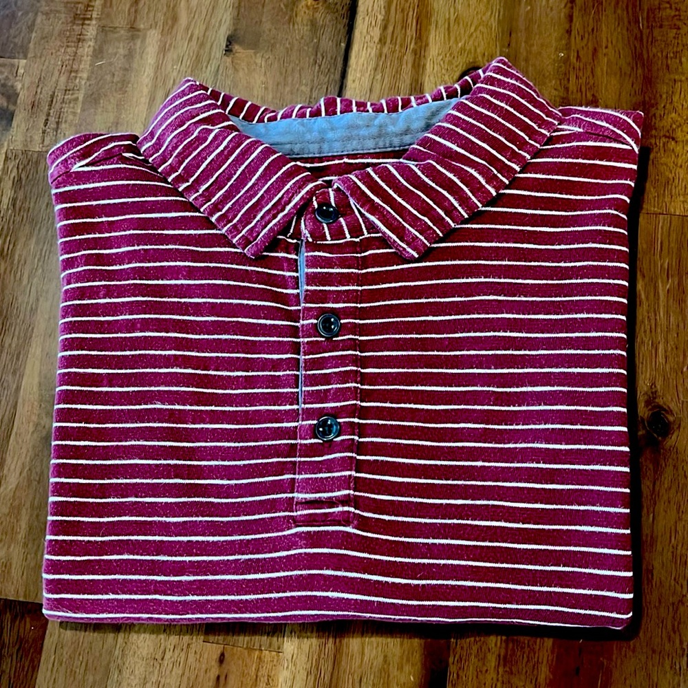 14th and Union Maroon Polo